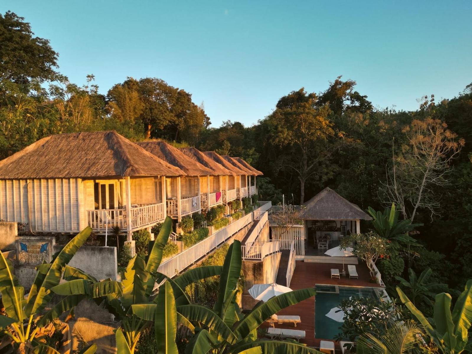 La Gautch Bungalow Hotel Lembongan Buitenkant foto