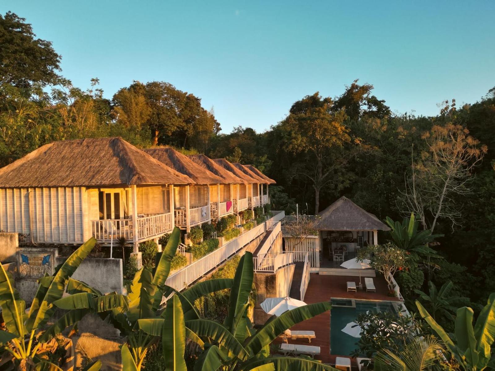 La Gautch Bungalow Lembongan Buitenkant foto
