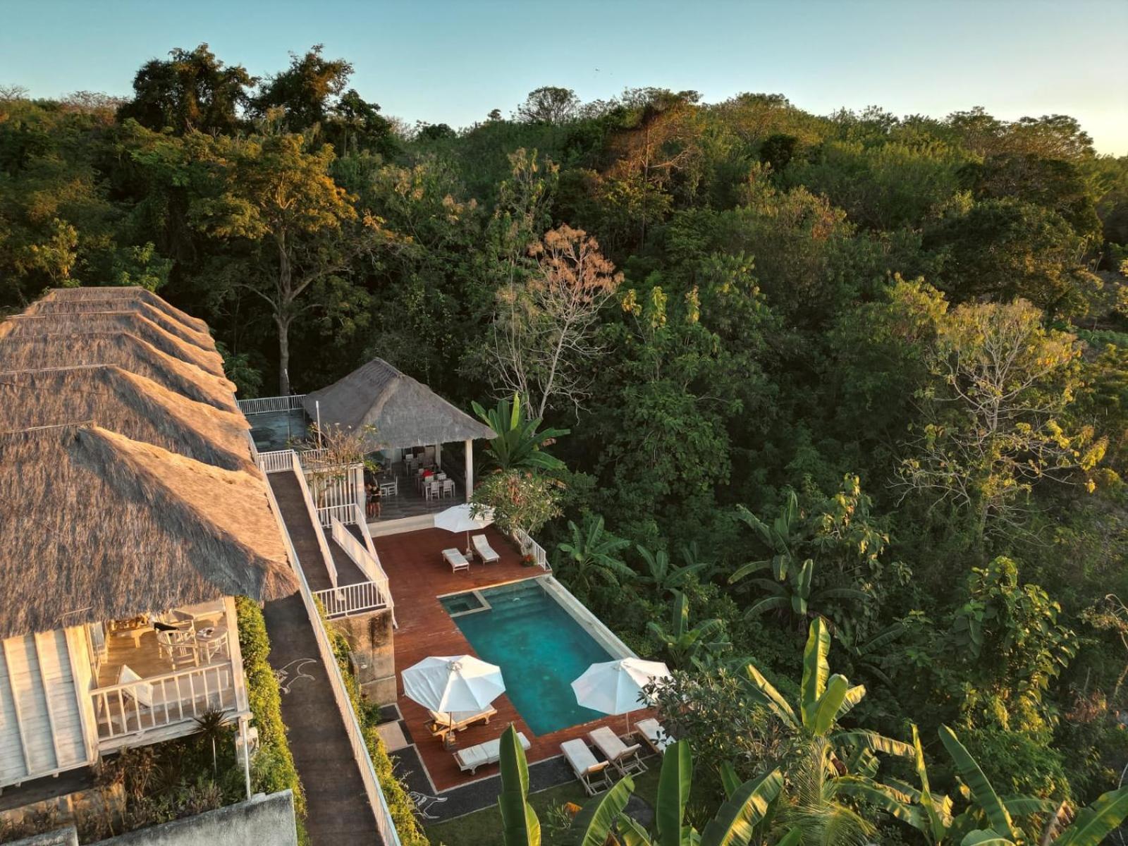 La Gautch Bungalow Lembongan Buitenkant foto