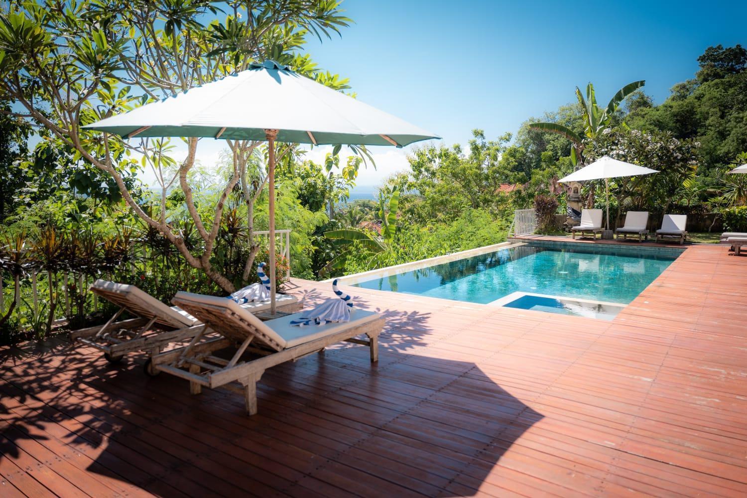 La Gautch Bungalow Lembongan Buitenkant foto